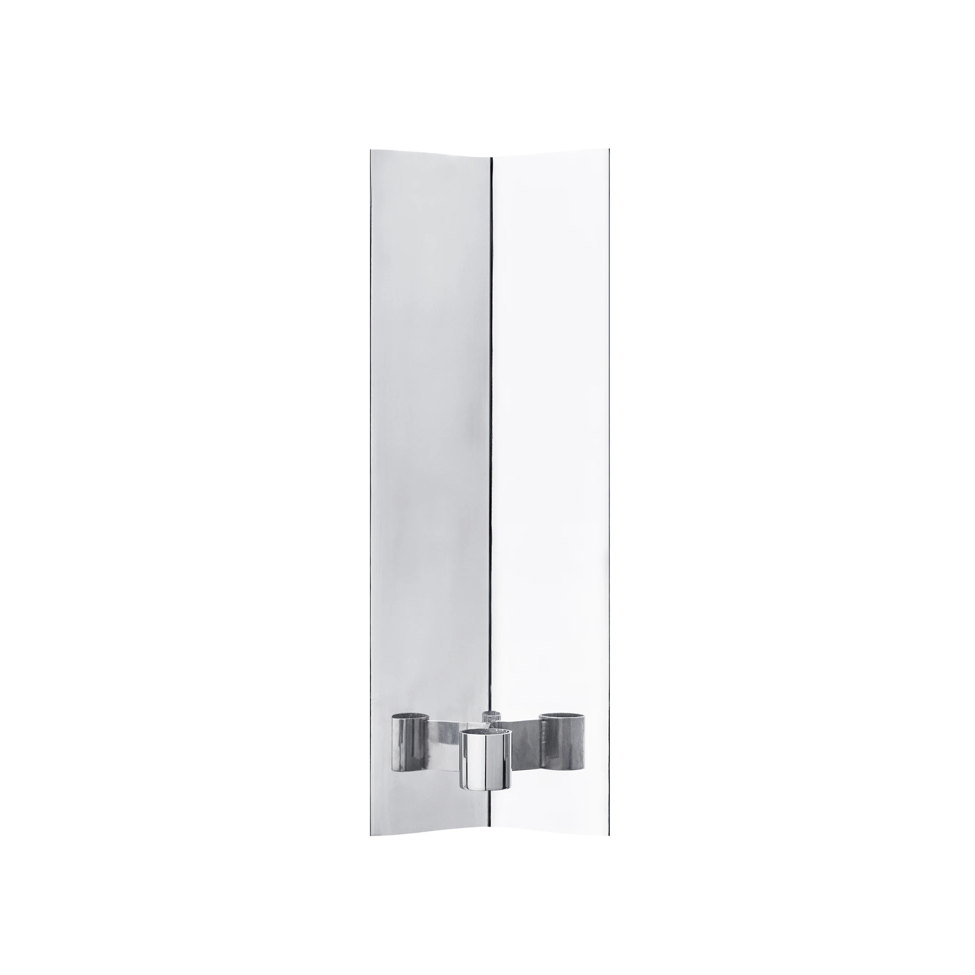 Ferm Living Eddy V&aelig;glyseholder - Lysestager Rustfrit St&aring;l Mirror Polished - 1104273950