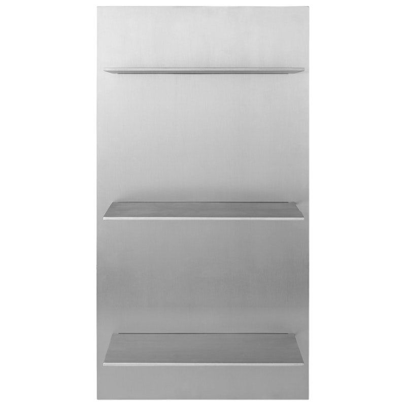 Lager Væghylde Triple 35x65 cm, Aluminium