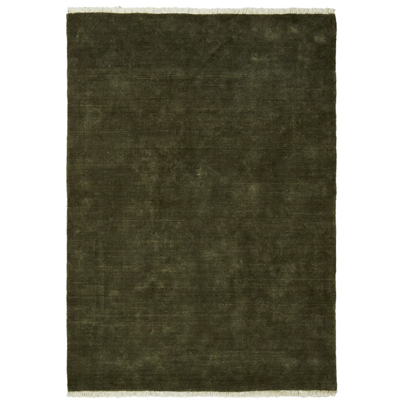 Firth Jutetæppe 140x200 cm, Olivengrønt