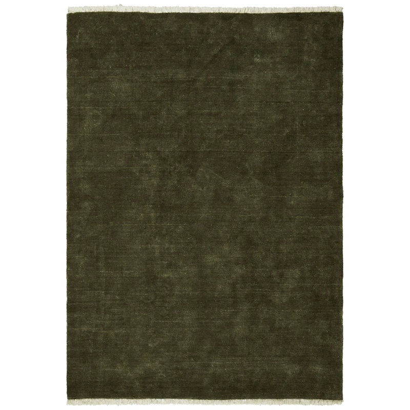 Firth Jutetæppe 200x300 cm, Olivengrønt