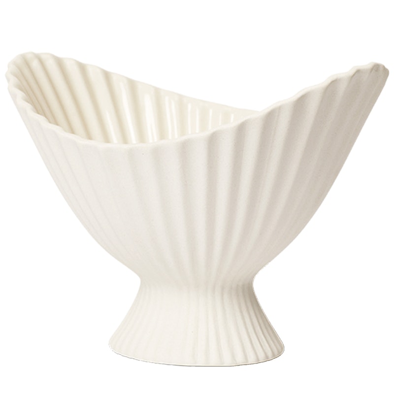 Fountain Centrepiece Skål, 19 cm, Offwhite