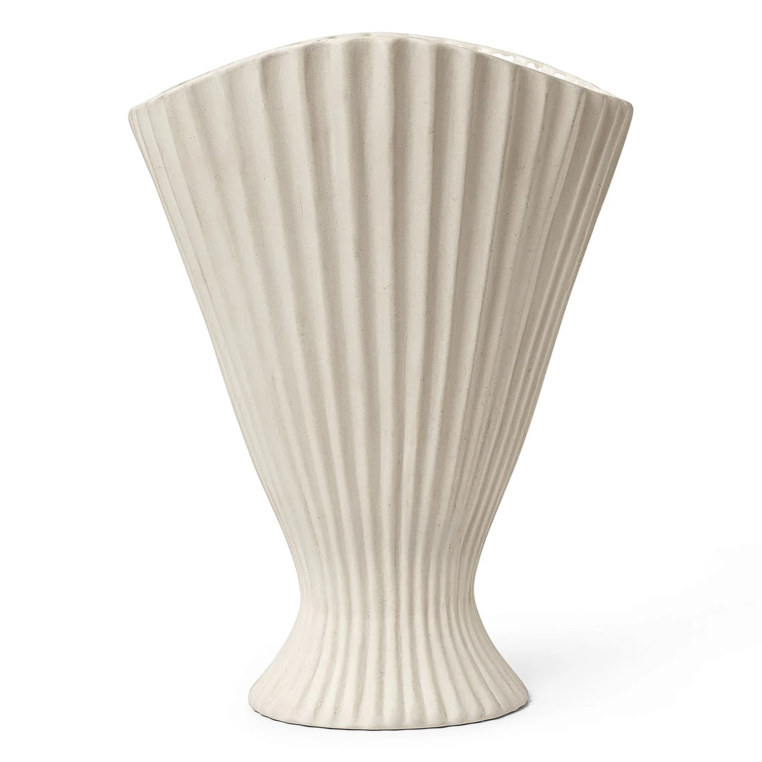 Ferm Living Fountain Vase Offwhite - Vaser Stent&oslash;j Off-White - 1104264792