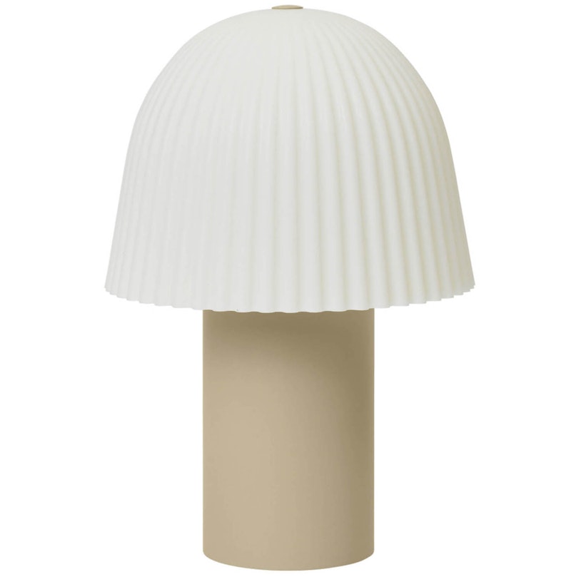 Frill Transportabel Lampe, Cashmere