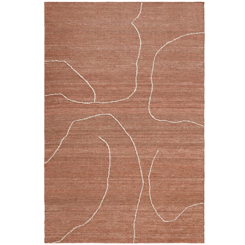 Gesso Tæppe 170x240 cm, Terrakotta