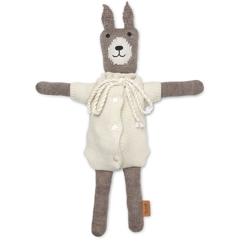 Lee Rabbit Family Tøjdyr 4 dele, Merinould