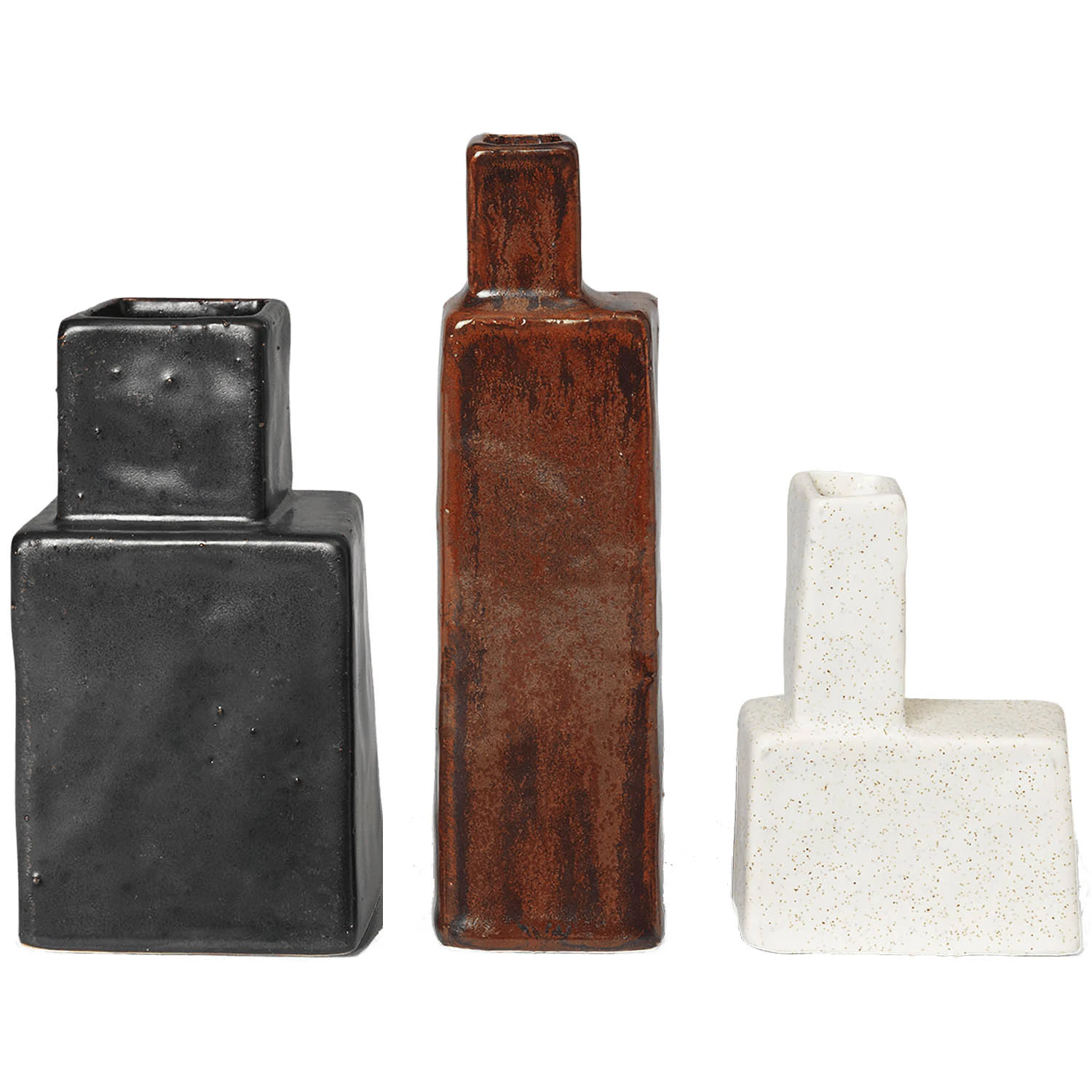 Ferm Living Koa Vase 3 Dele Flerfarvet - Vaser Keramik Multi - 1104270190