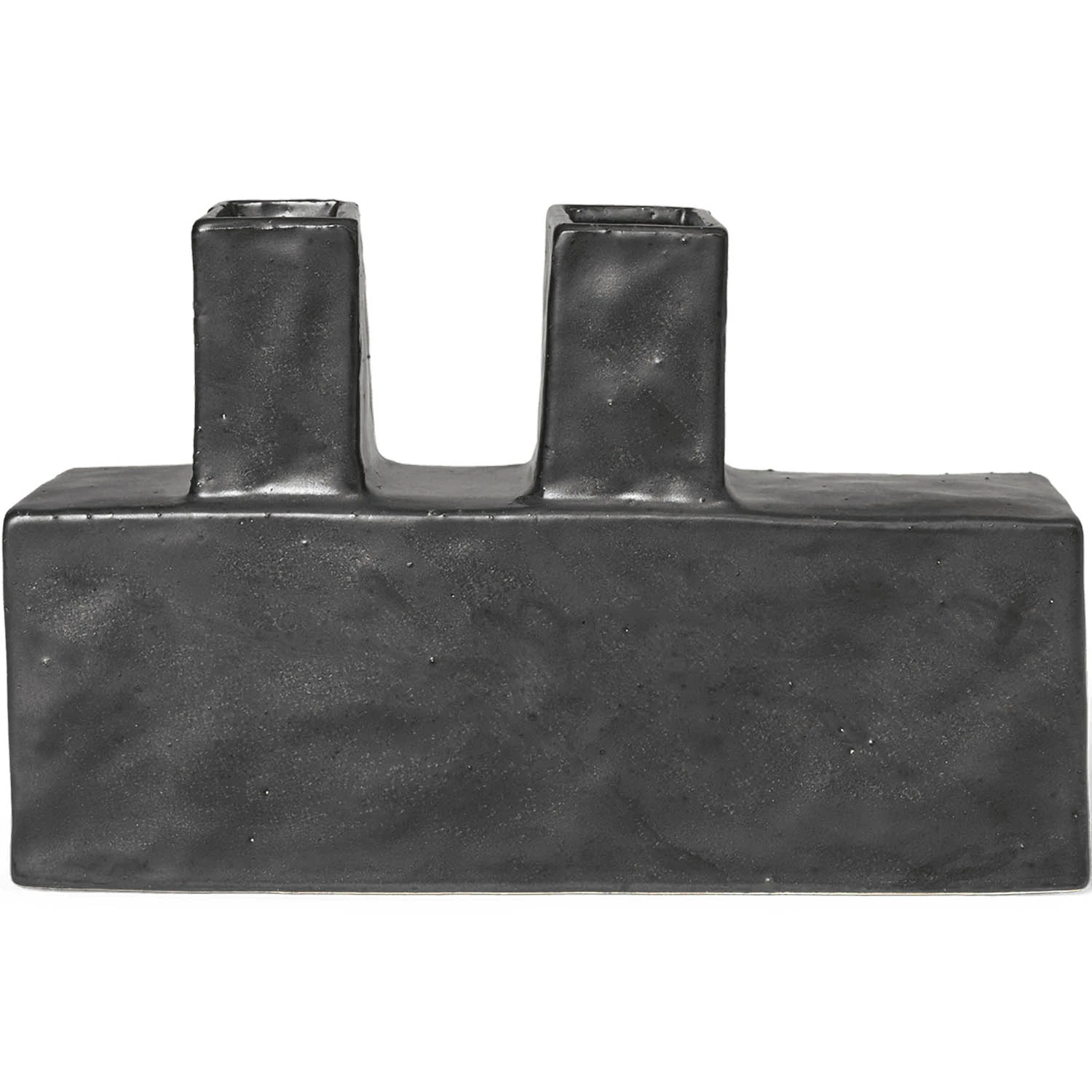 Ferm Living Koa Vase H17 Cm - Vaser Keramik Sort - 1104270059