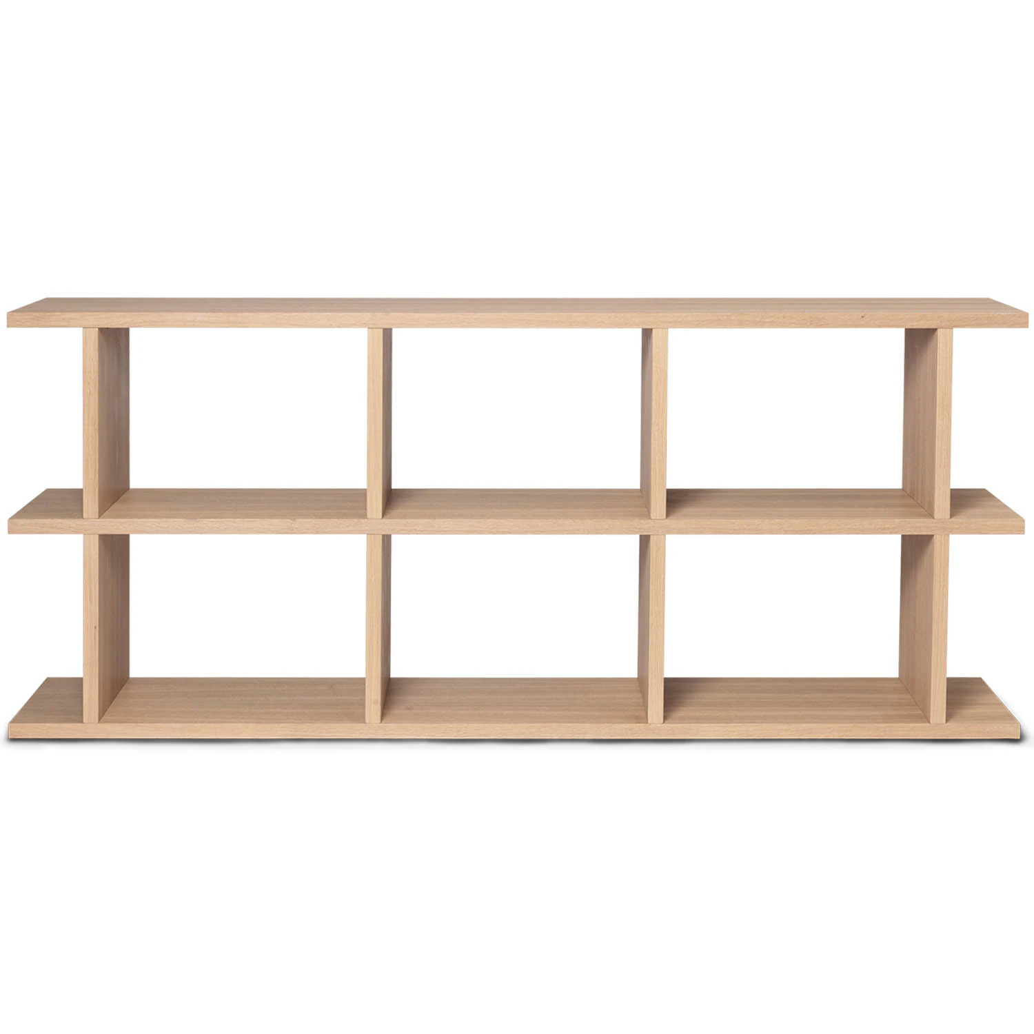 Kona Bogreol 3x2, Naturlig fra Ferm Living | RoyalDesign.dk