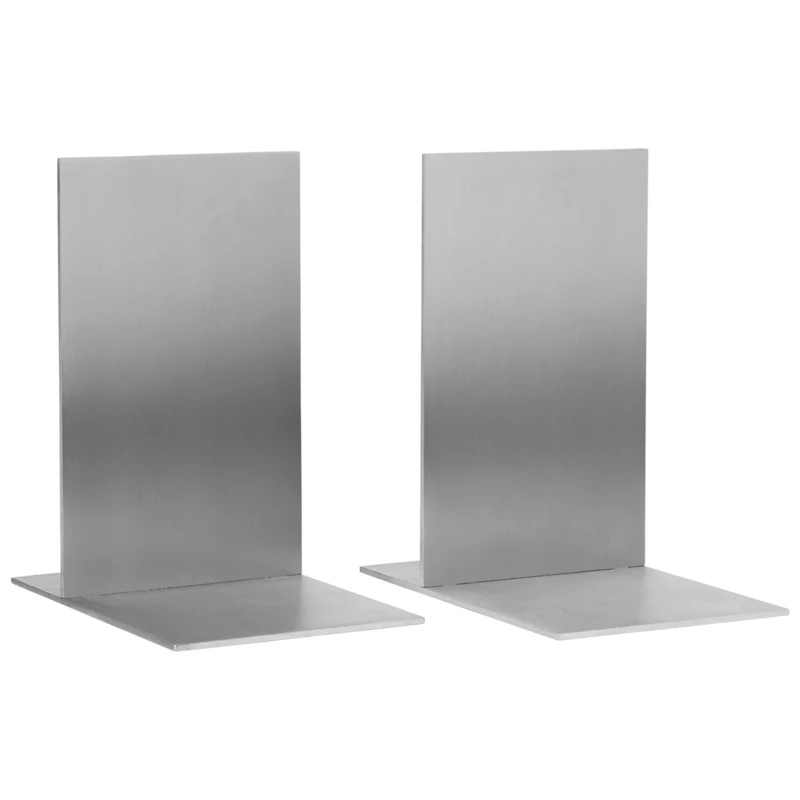 Lager Bogstøtter Aluminium 2-pak