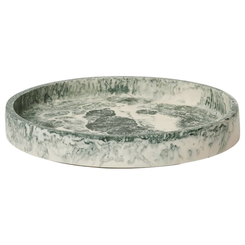 Mist Bakke Ø20 cm, Emerald Offwhite