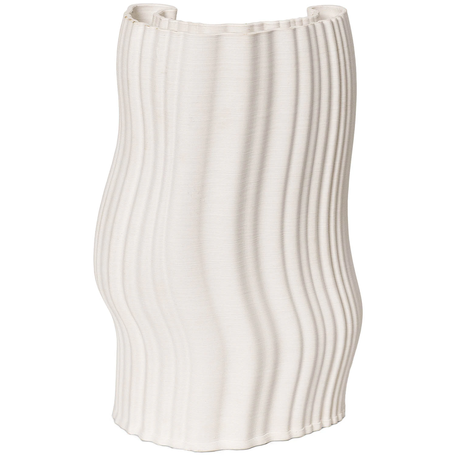 Ferm Living Moire Vase Offwhite 30 Cm - Vaser Stent&oslash;j Off-White - 1104266244