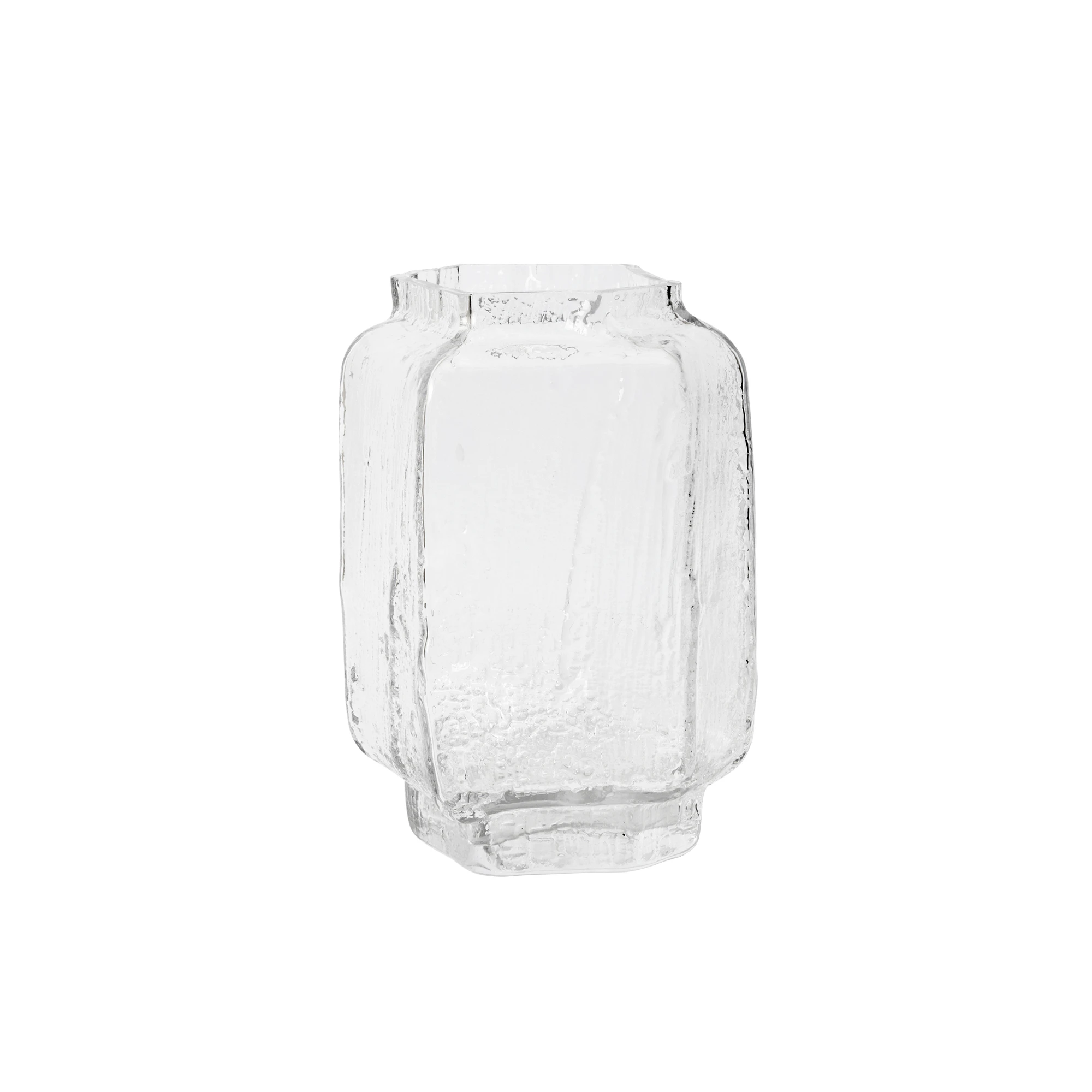 Ferm Living Mokuri Vase 25 Cm - Vaser Mundbl&aelig;st Glas Klar - 1104273887