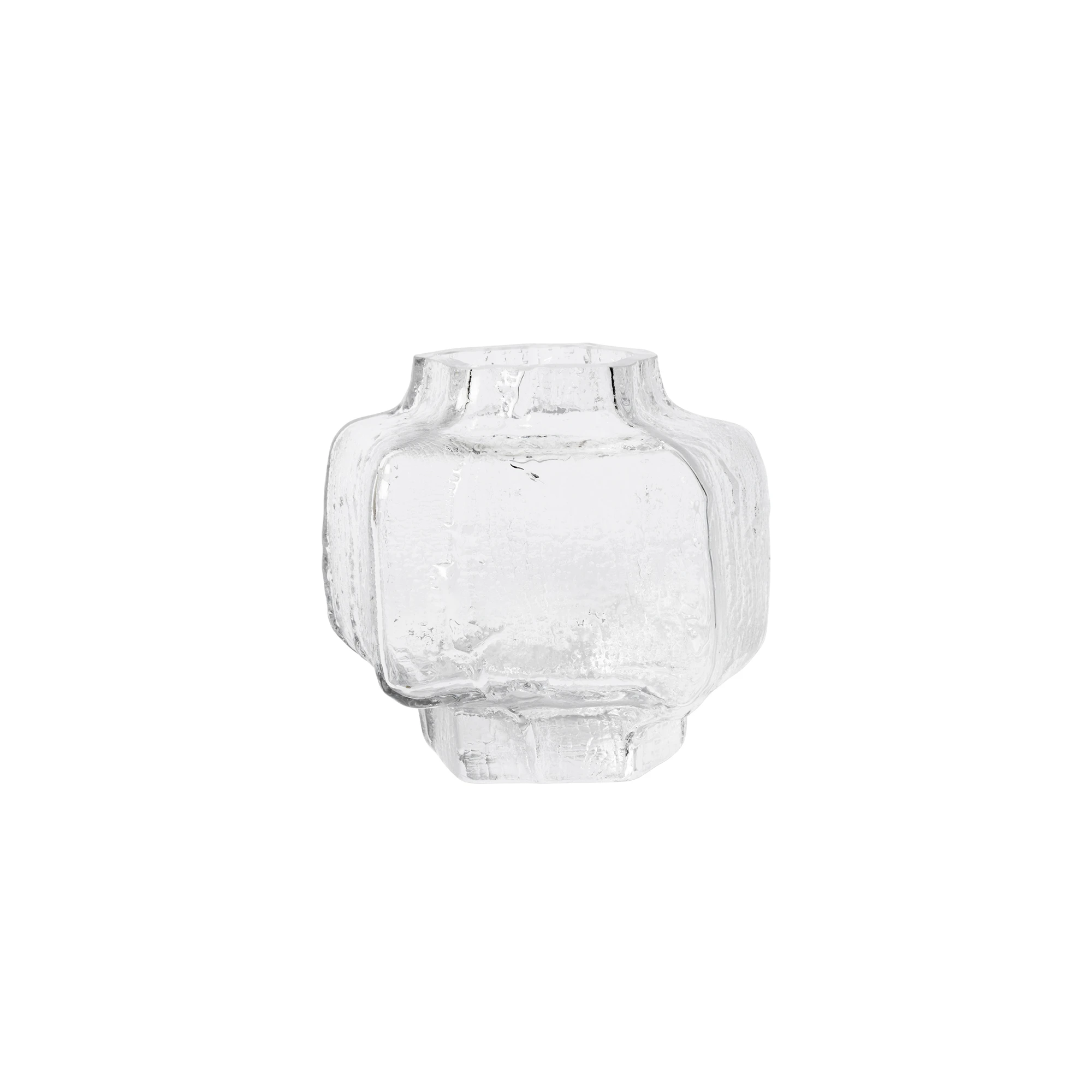 Ferm Living Mokuri Vase 15 Cm - Vaser Mundbl&aelig;st Glas Klar - 1104273890