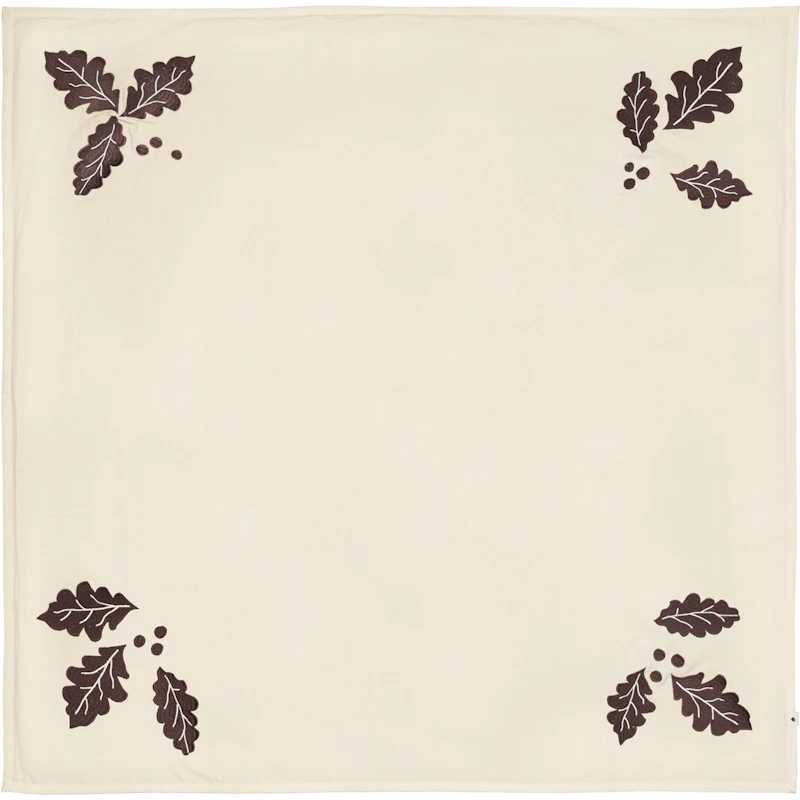 Oak Juletræstæppe Firkantet, Naturligt