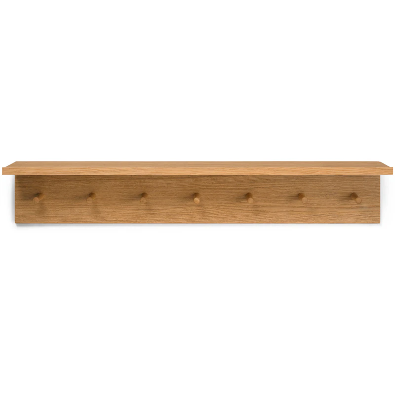 Place Hylde med Knageliste 105 cm, Eg
