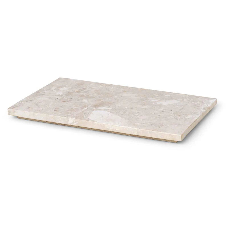 Plant Box Bakke Marmor 26x17 cm, Beige