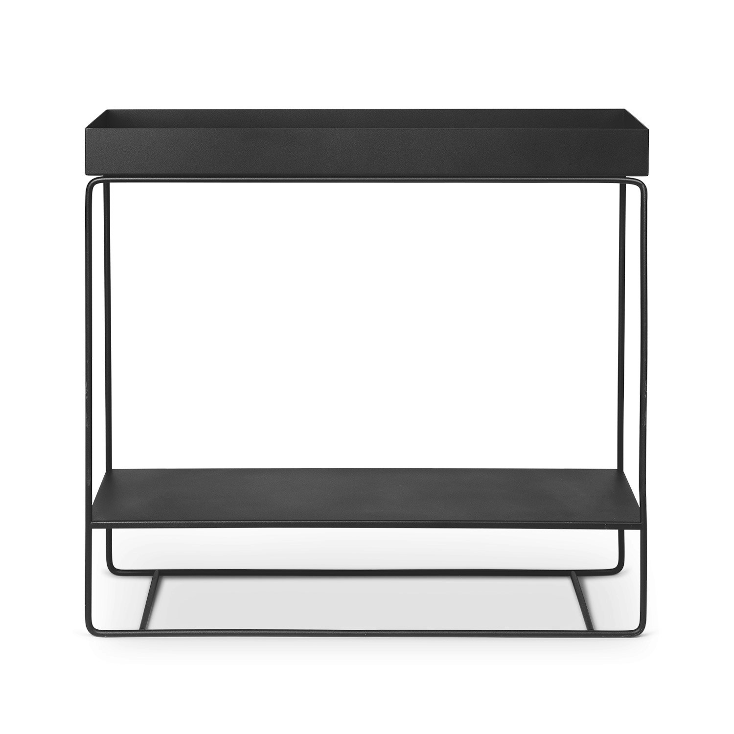 Ferm Living Plant Box Blomsterhylde - Krukker Pulverlakeret Metal Sort - 110206101