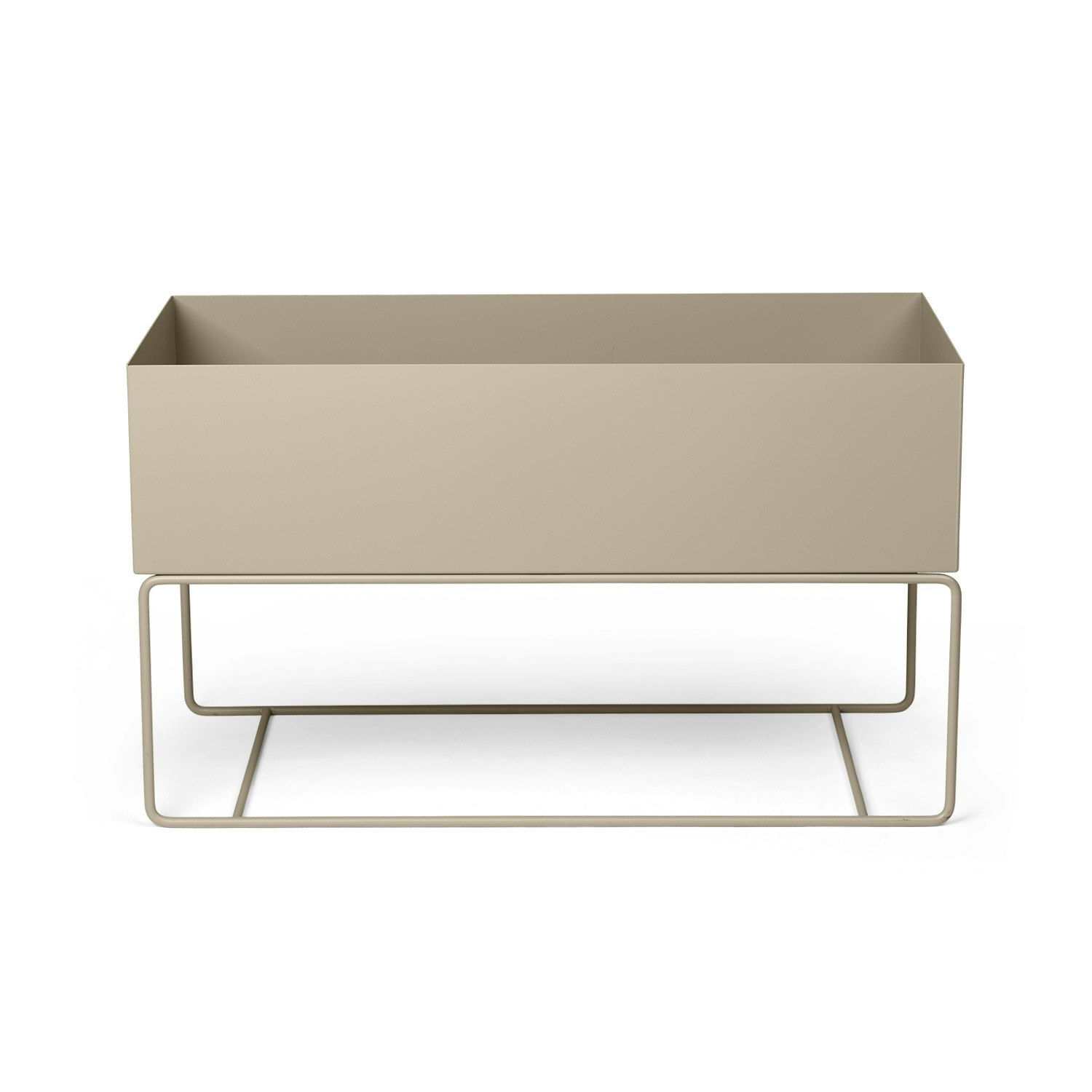 Ferm Living Plant Box Large Blomsterkasse - Krukker Pulverlakeret Metal Cashmere - 110108693