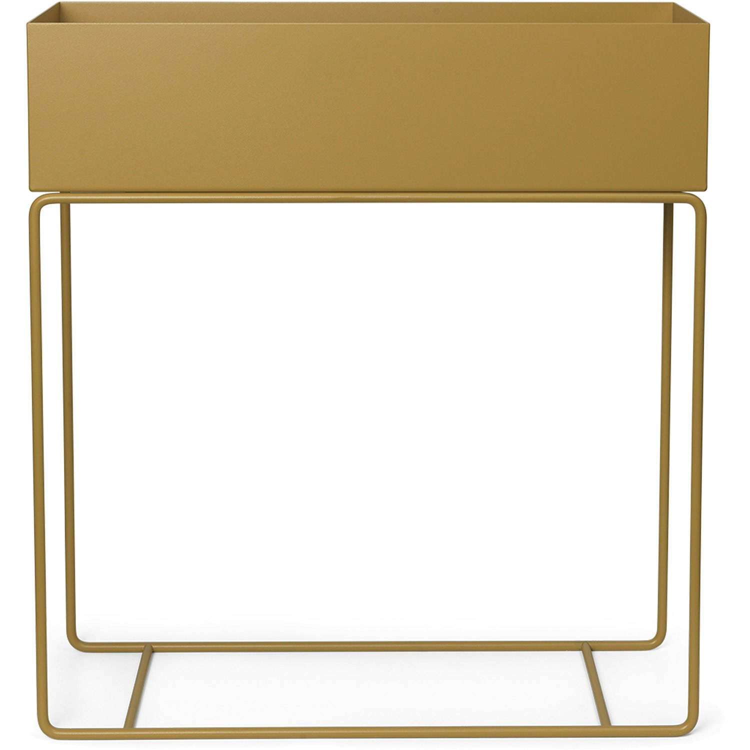 Ferm Living Plantekasse 60x65 Cm - Krukker St&aring;l Gul - 1104267245