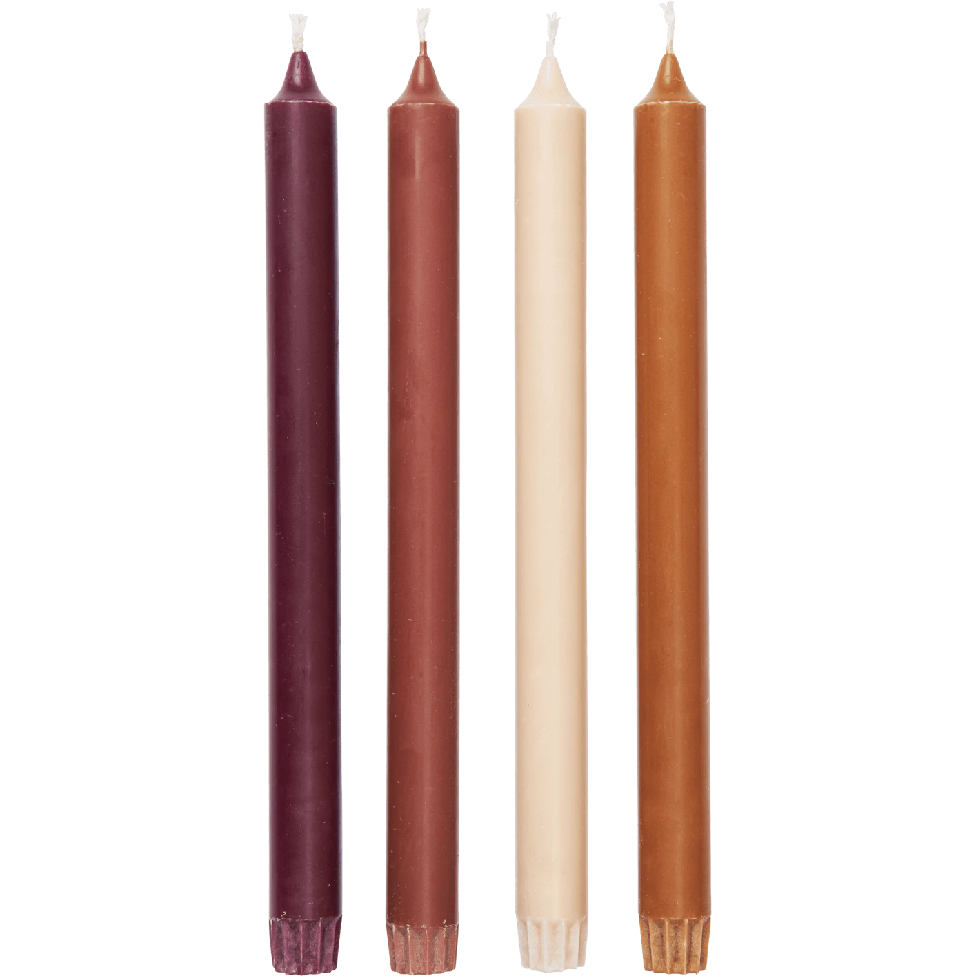 Ferm Living Pure lys 30 Cm 4-pak Roseate Blend - Lys Stearin - 1104271426