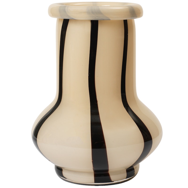 Riban Vase 24 cm, Cream