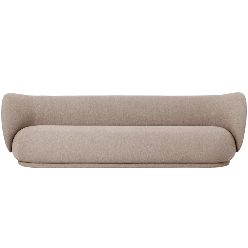 Rico Boucle 4-Personers Sofa, Sand