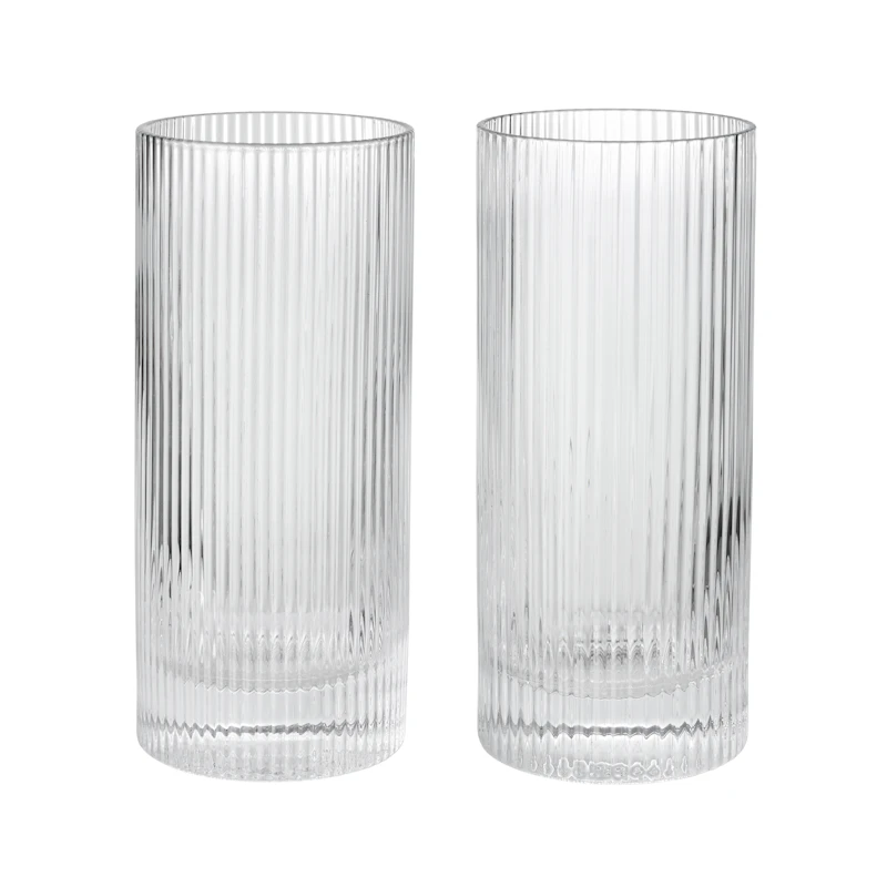 Ripple Drinksglas 2-pak, Klart