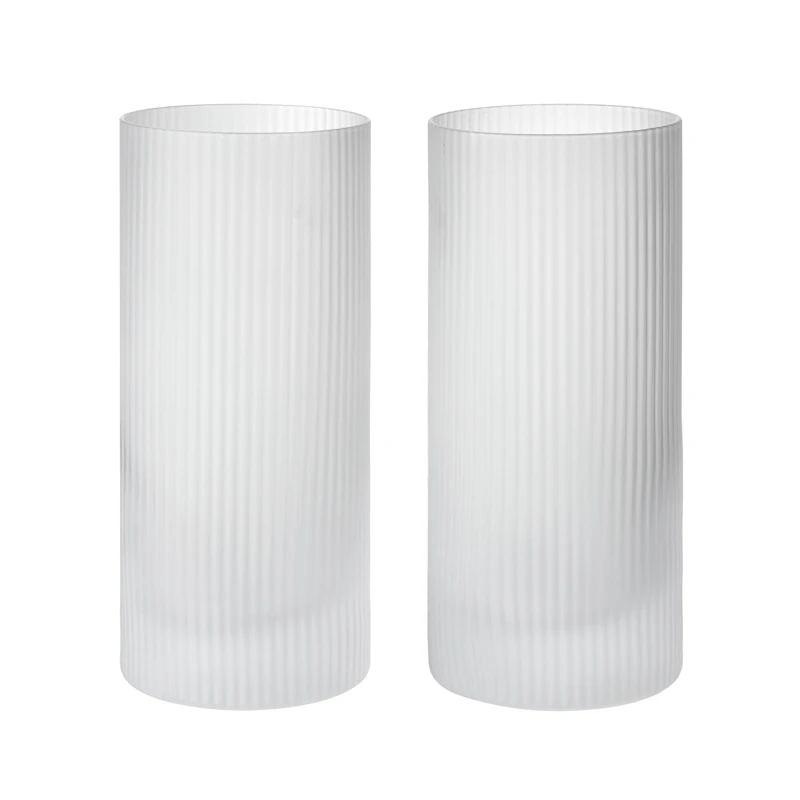 Ripple Drinksglas 2-pak, Frosted