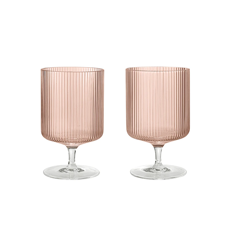 Ripple Vinglas 2-pak, Blush