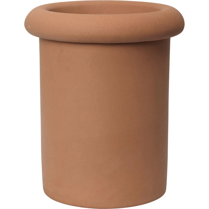 Ferm Living Rollo Krukke 36 Cm - Krukker Terrakotta Terracotta - 1104270646