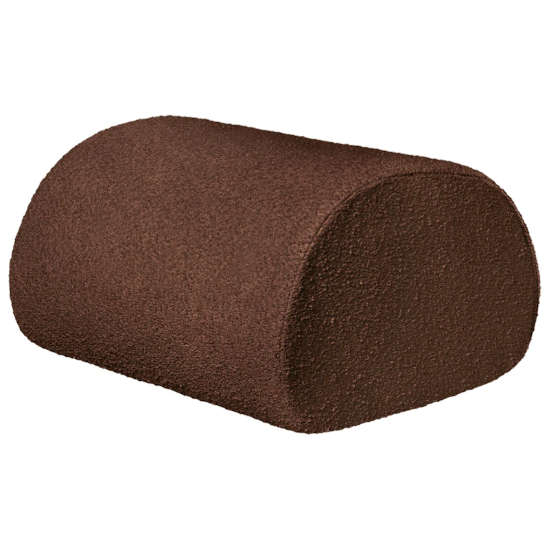 Rouli Puf / Fodskammel, Kastanje