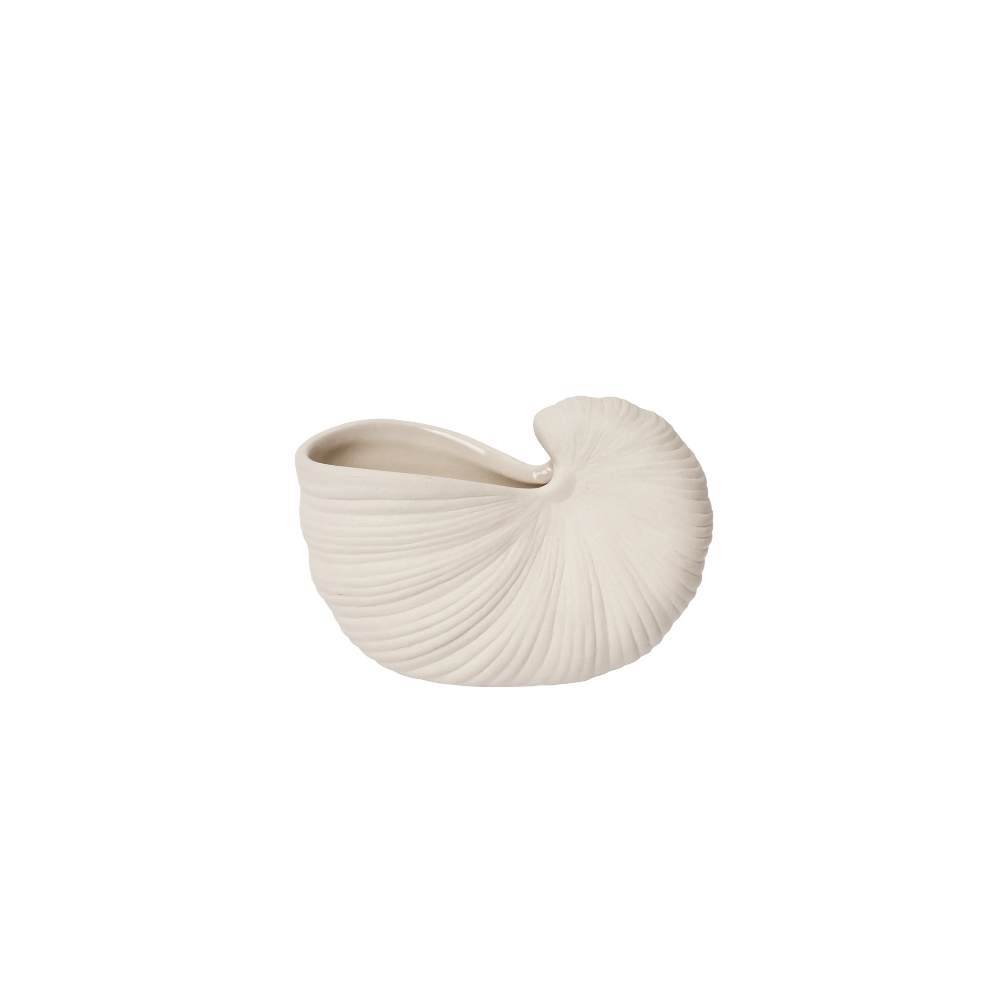 Ferm Living Shell Vase 11 Cm - Krukker Stent&oslash;j Off-White - 1104274446