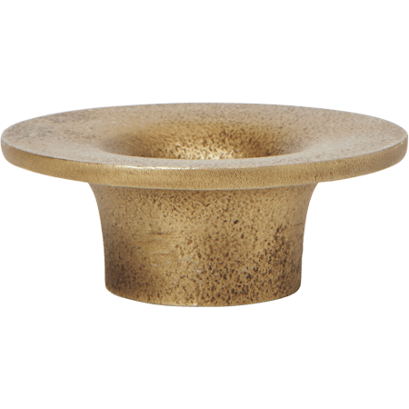 Ferm Living Soothe Lysestage - Lysestager Aluminium Messing - 1104271987