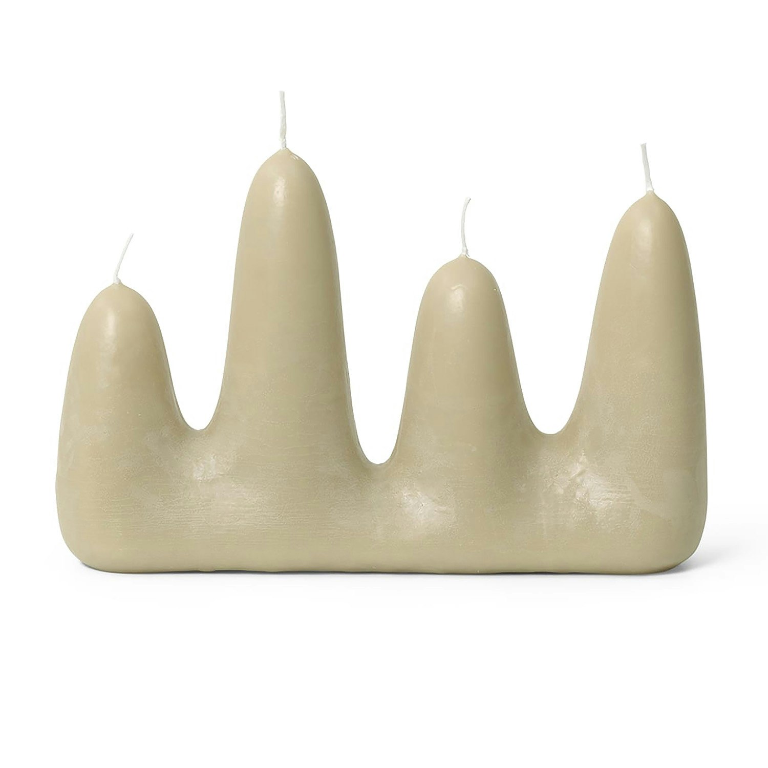 Ferm Living Stala Stearinlys - Lys Paraffin Sand - 1104266267