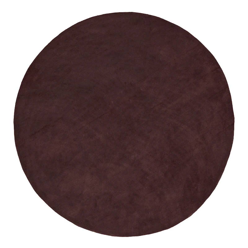 Stille Tæppe Ø240 cm, Dark Pecan
