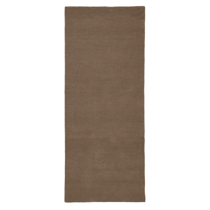 Stille Uldgulvtæppe 80x200 cm, Ash Brown