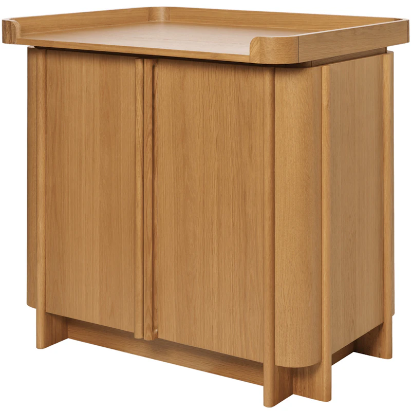 Tilu Kommode 90x103 cm, Naturlig Eg