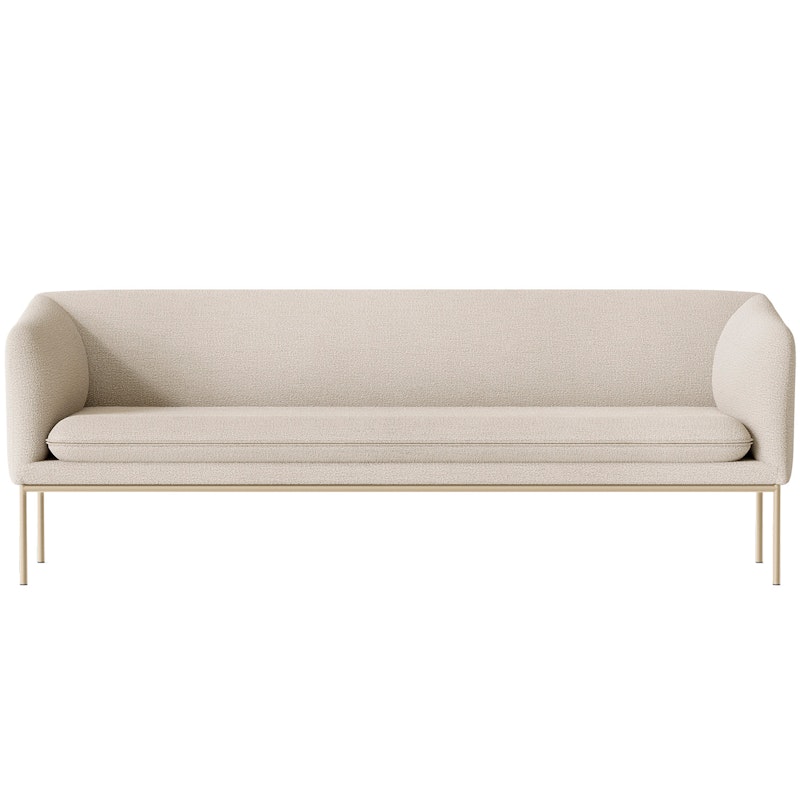 Turn Boucle 3-Personers Sofa, Offwhite