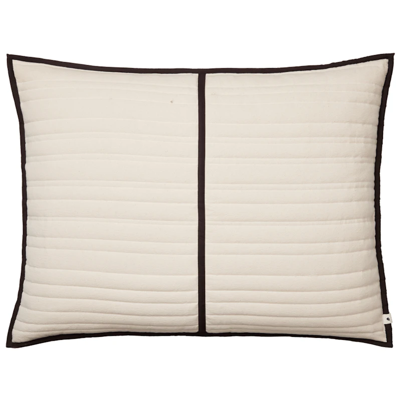 Vari Pude 60x80 cm, Naturlig / Dark Chocolate