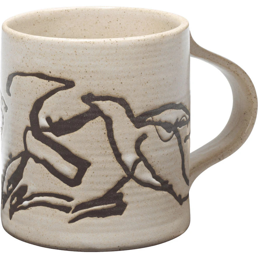 Ferm Living Vuelo Krus Cremefarvet - Kaffekopper Stent&oslash;j Cream - 1104270719