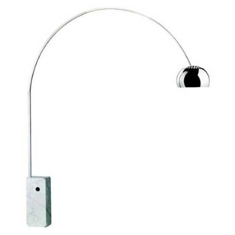 Arco Gulvlampe LED, Marmor