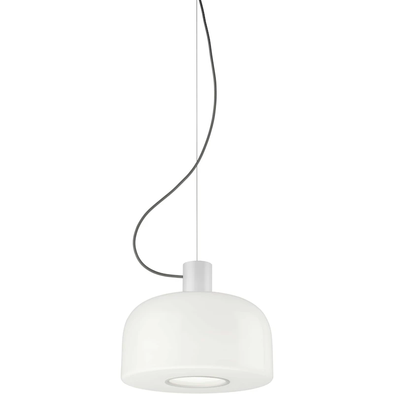 Bellhop Glass S1 Pendel, Hvid