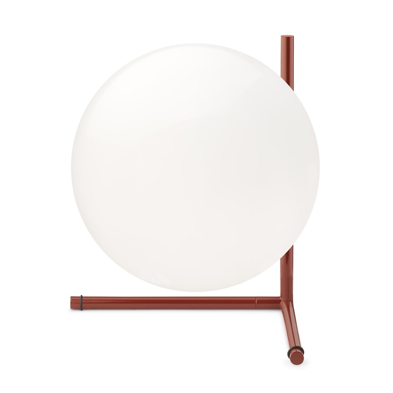 IC Lights T2 Table Lamp, Burgundy Red