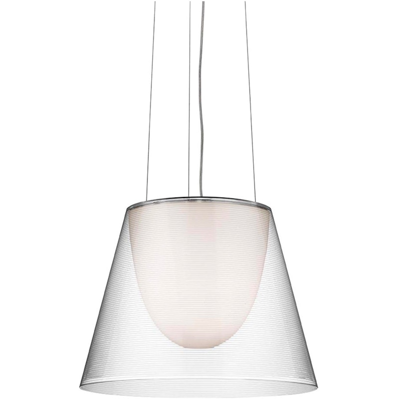 Ktribe S2 Loftlampe, Transparent