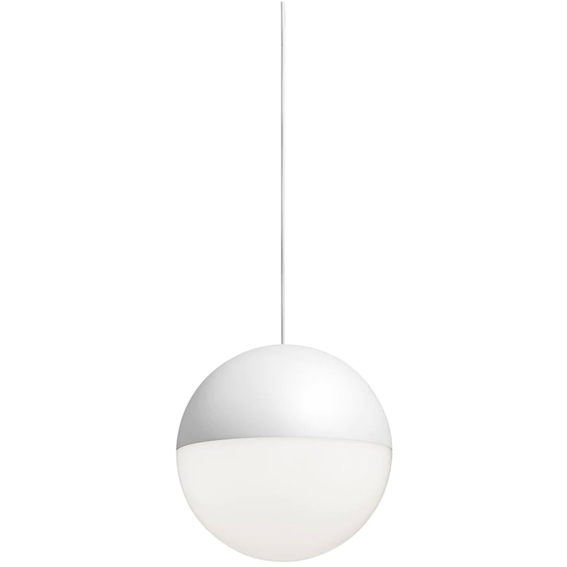 String Light Sphere Pendel 12M Dæmpbar med Casambi, Hvid