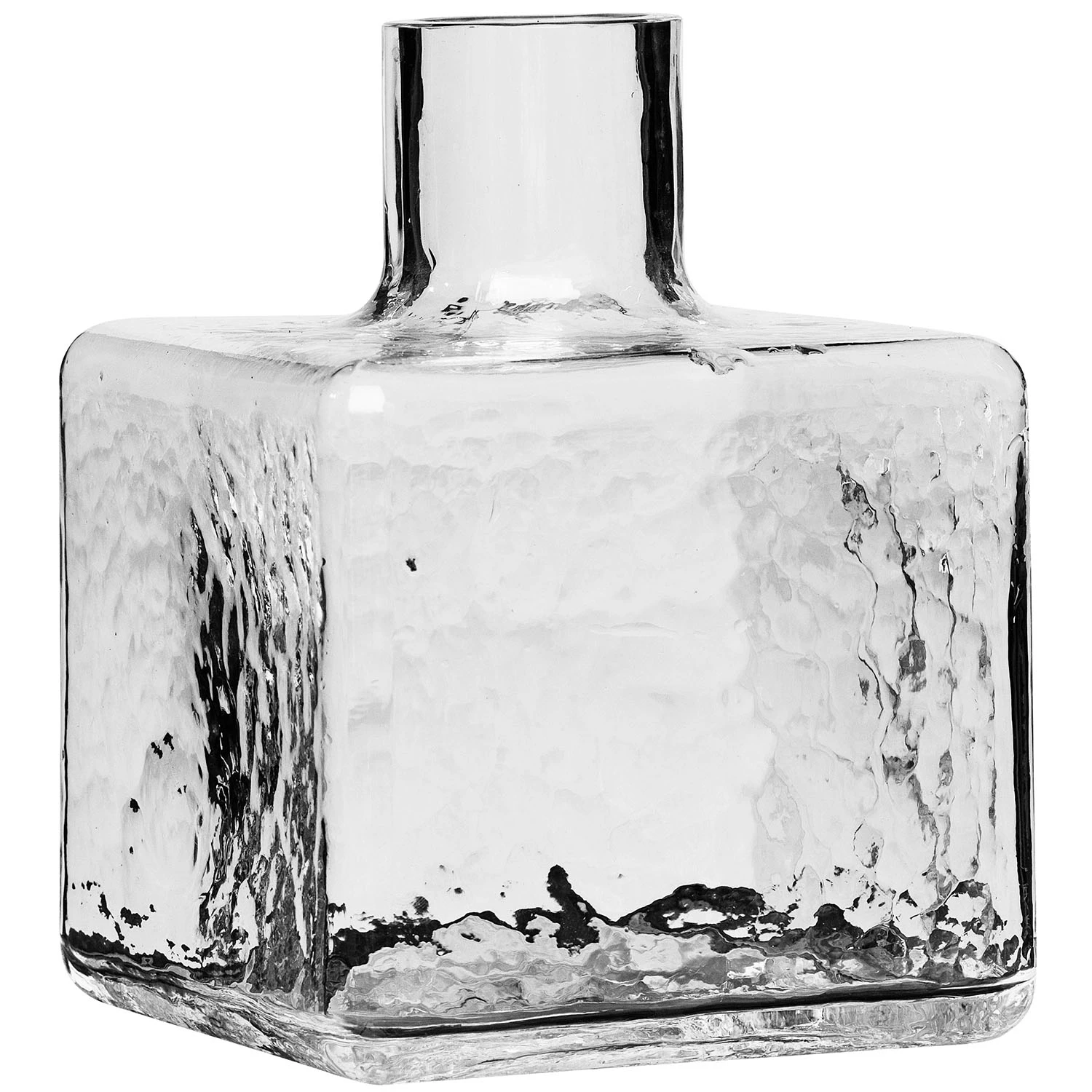 Fogia Cube Vase 13 Cm Clear - Vaser Glas Klar - P-0000161432