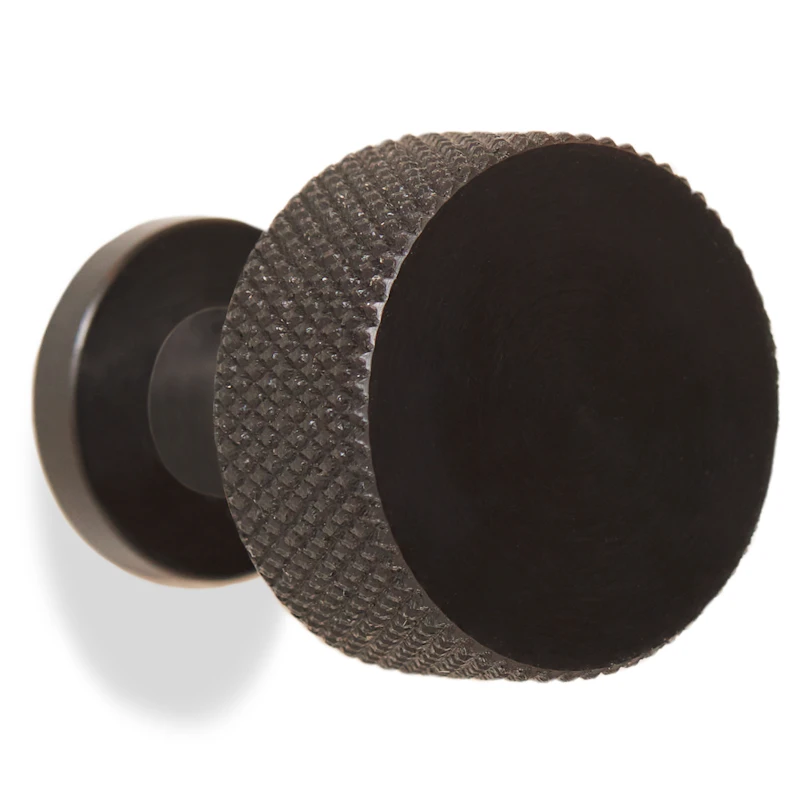 Angle Krog / Knop Ø3 cm, Sort