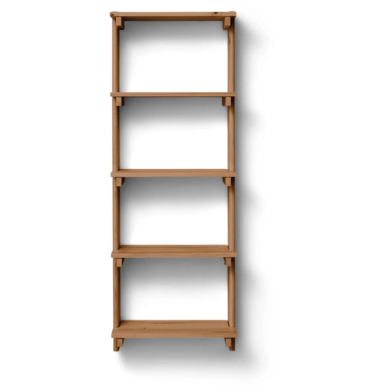 Beam Hylde 5 Hylder, Deep Brown