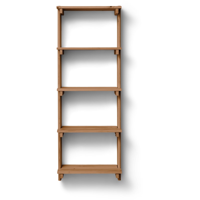 Beam Hylde 5 Hylder, Deep Brown