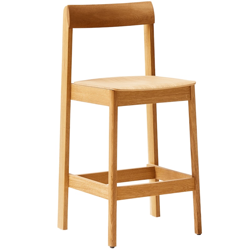 Blueprint Barstol 65 cm, Egetræ